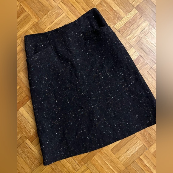 Theory black “Anorel” a-line pencil skirt Size 00 - Picture 2 of 4